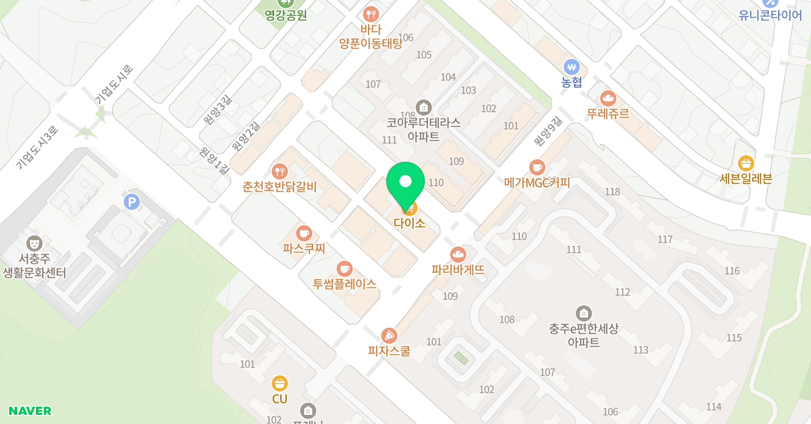 센텀 입시학원 위치