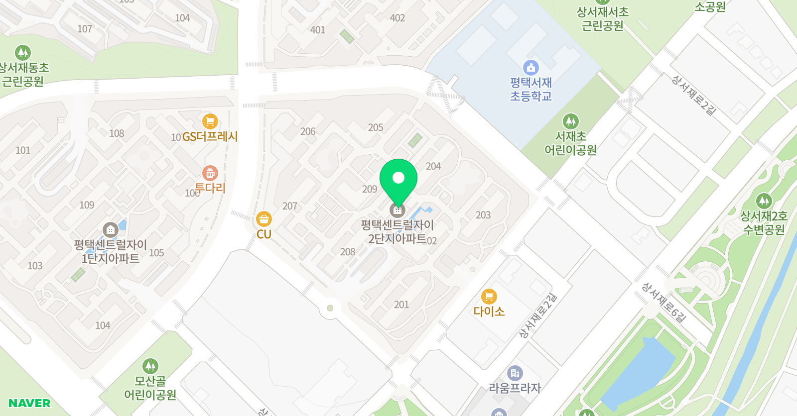 코딩공부방코방 평택센트럴자이점 위치