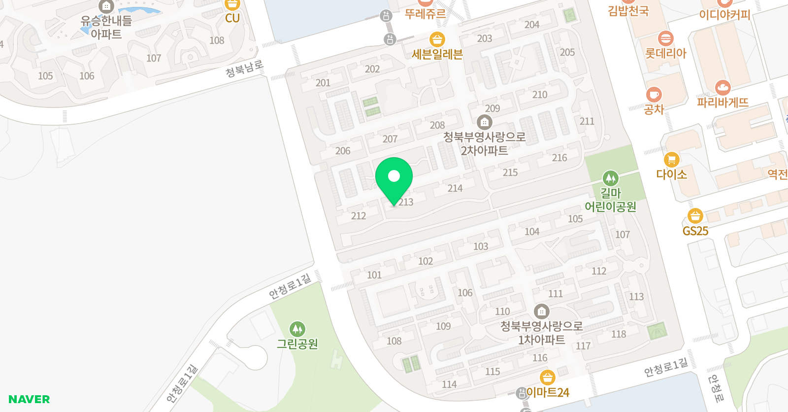 아소비 평택청북부영2차점 위치