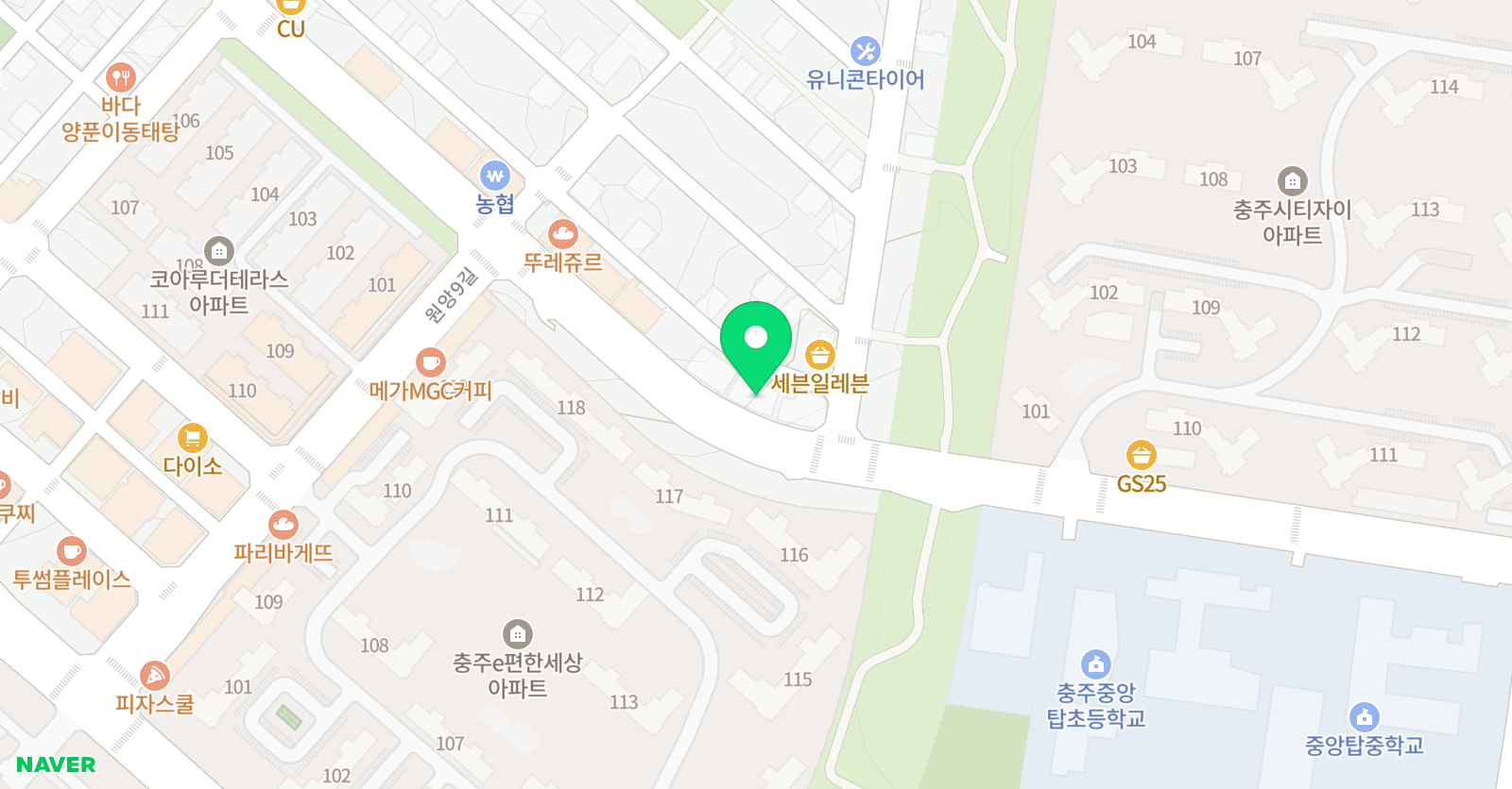 JTA 흑룡 합기도&플레이점핑 위치