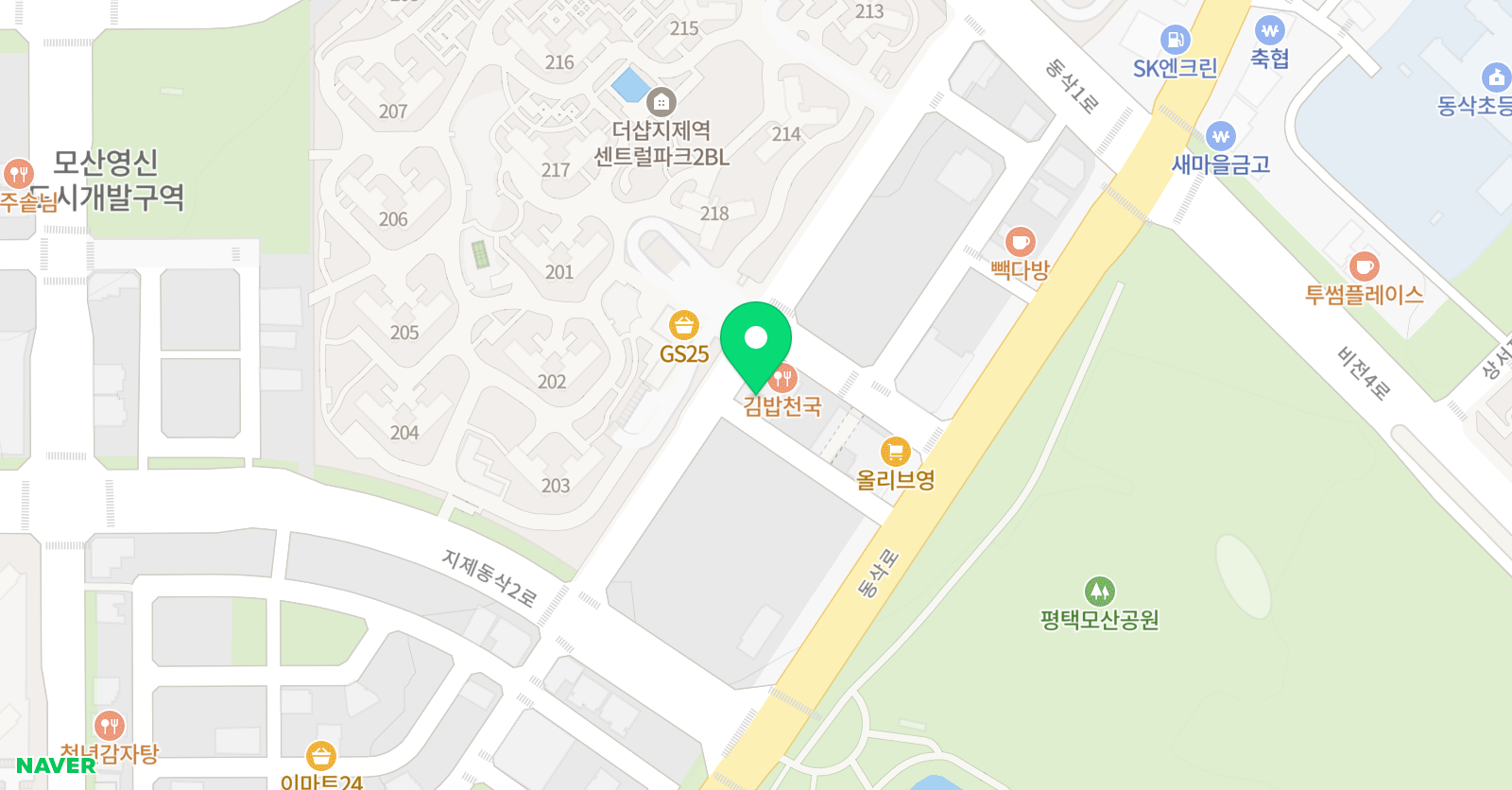 애니랑 잉글리시학원 위치