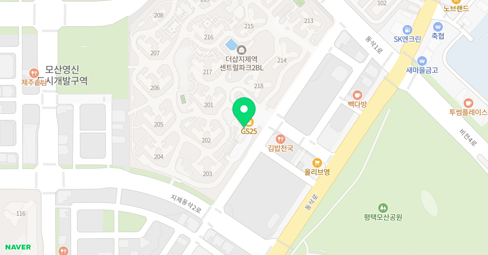 리움 피아노음악교습소 위치