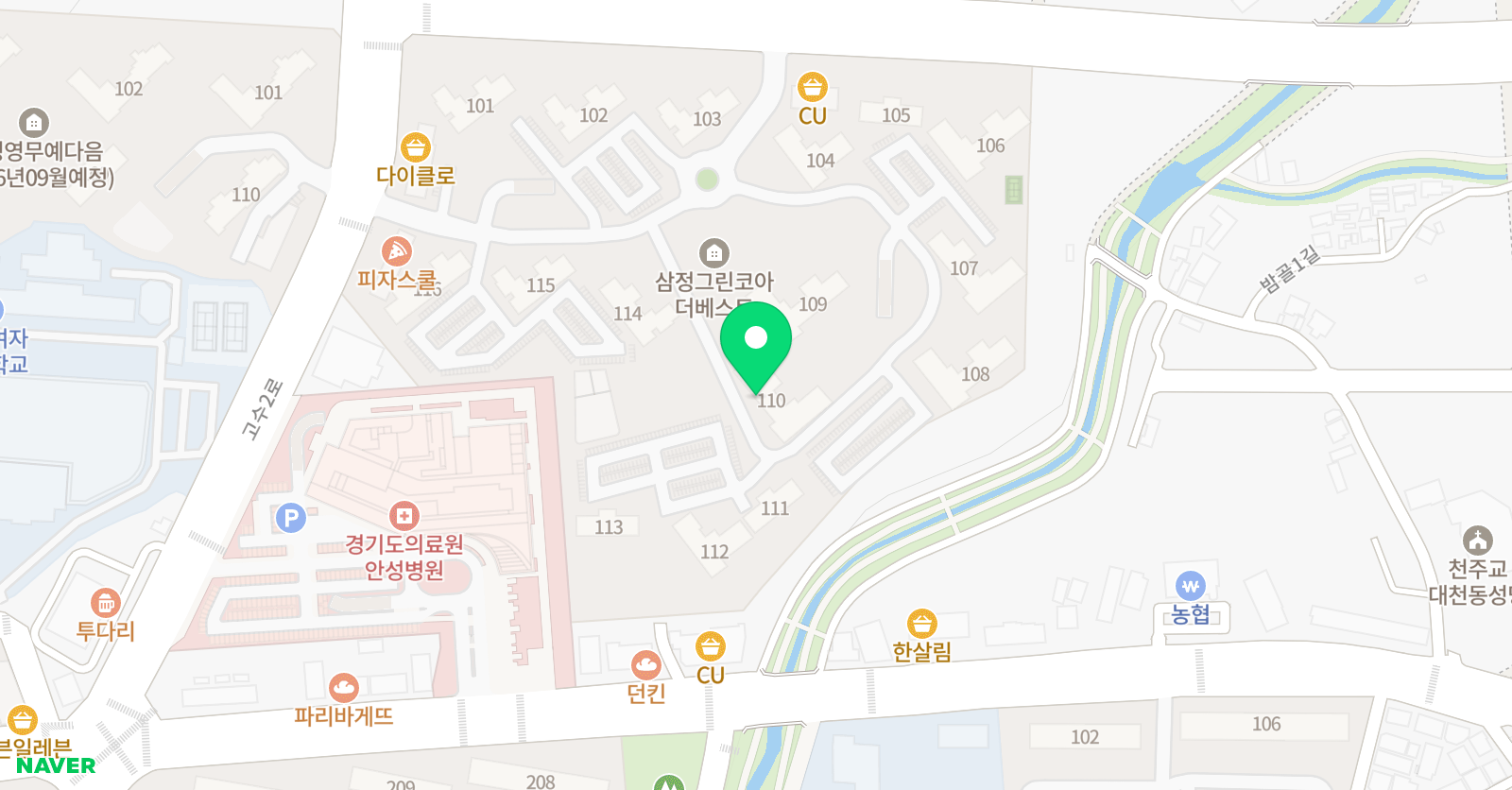 기탄 사고력교실 안성삼정교실 위치
