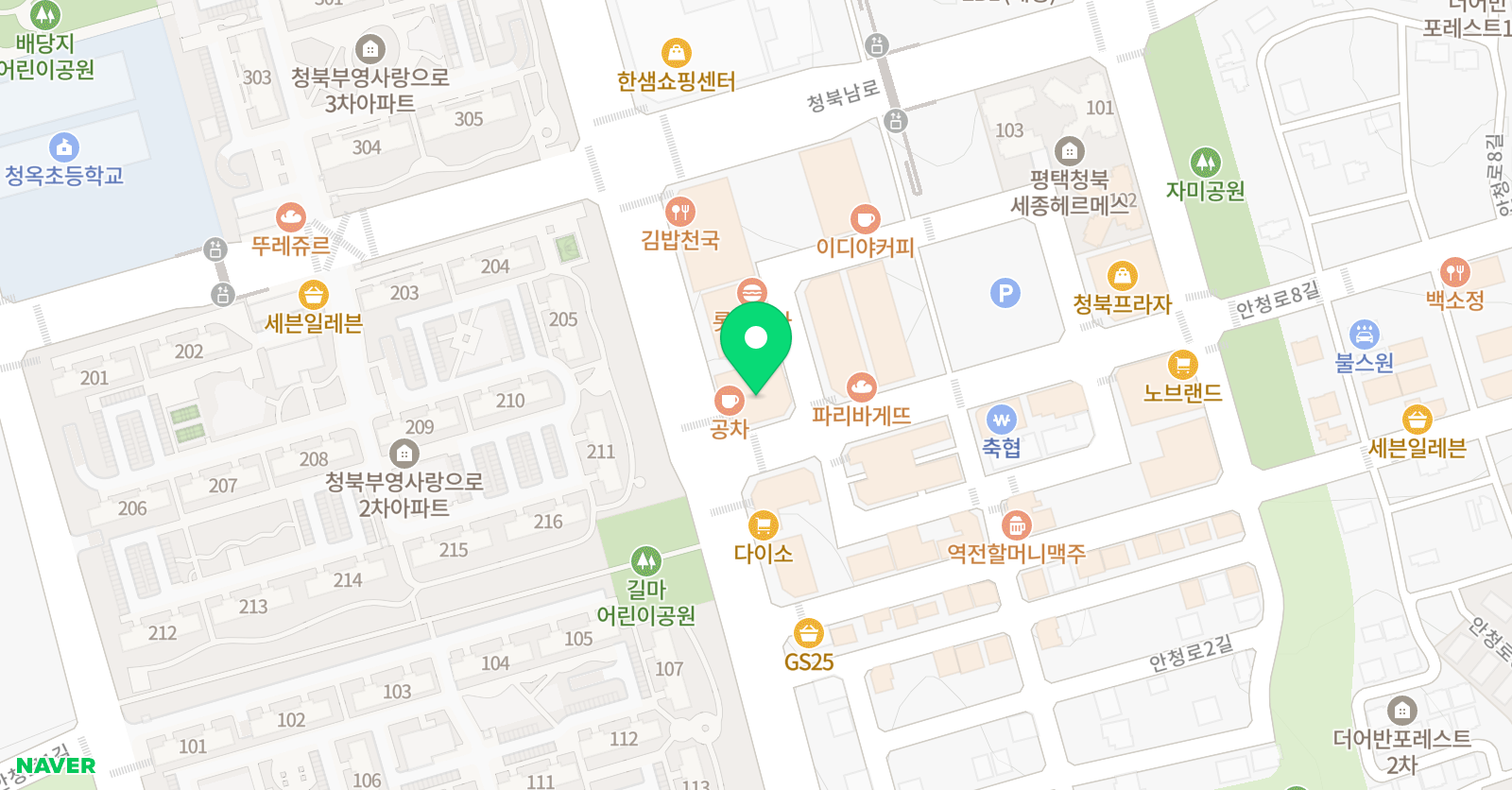 루시드 영어학원 위치