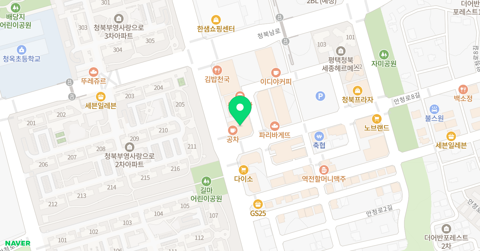 MTA 태권도 평택안청점 위치