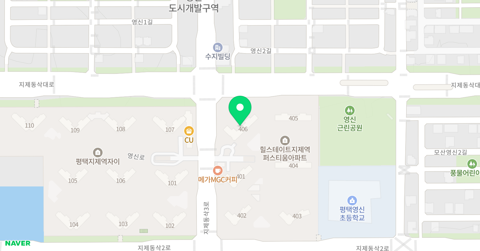 퍼펙트 잉글리쉬 퍼스티움점 위치