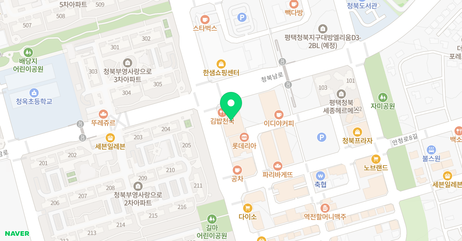 이튼 영어수학학원 위치