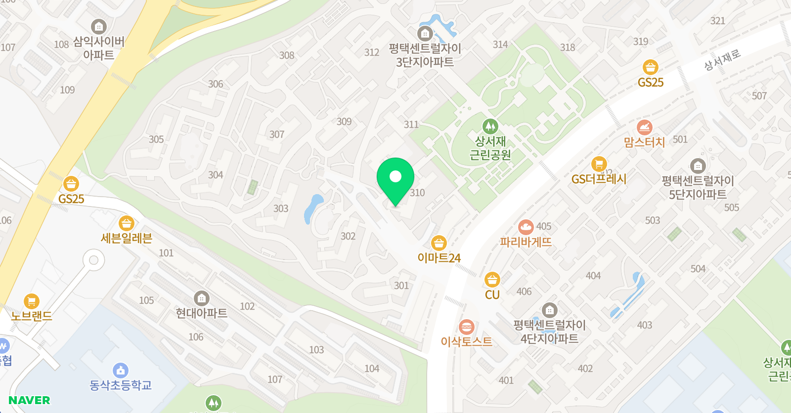 리드인 평택센트럴자이점 위치