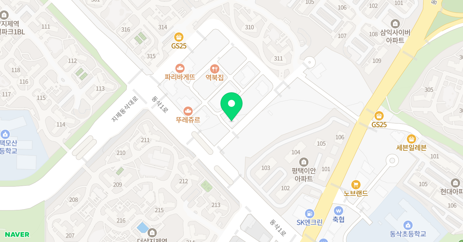 윈썸 무용학원 위치