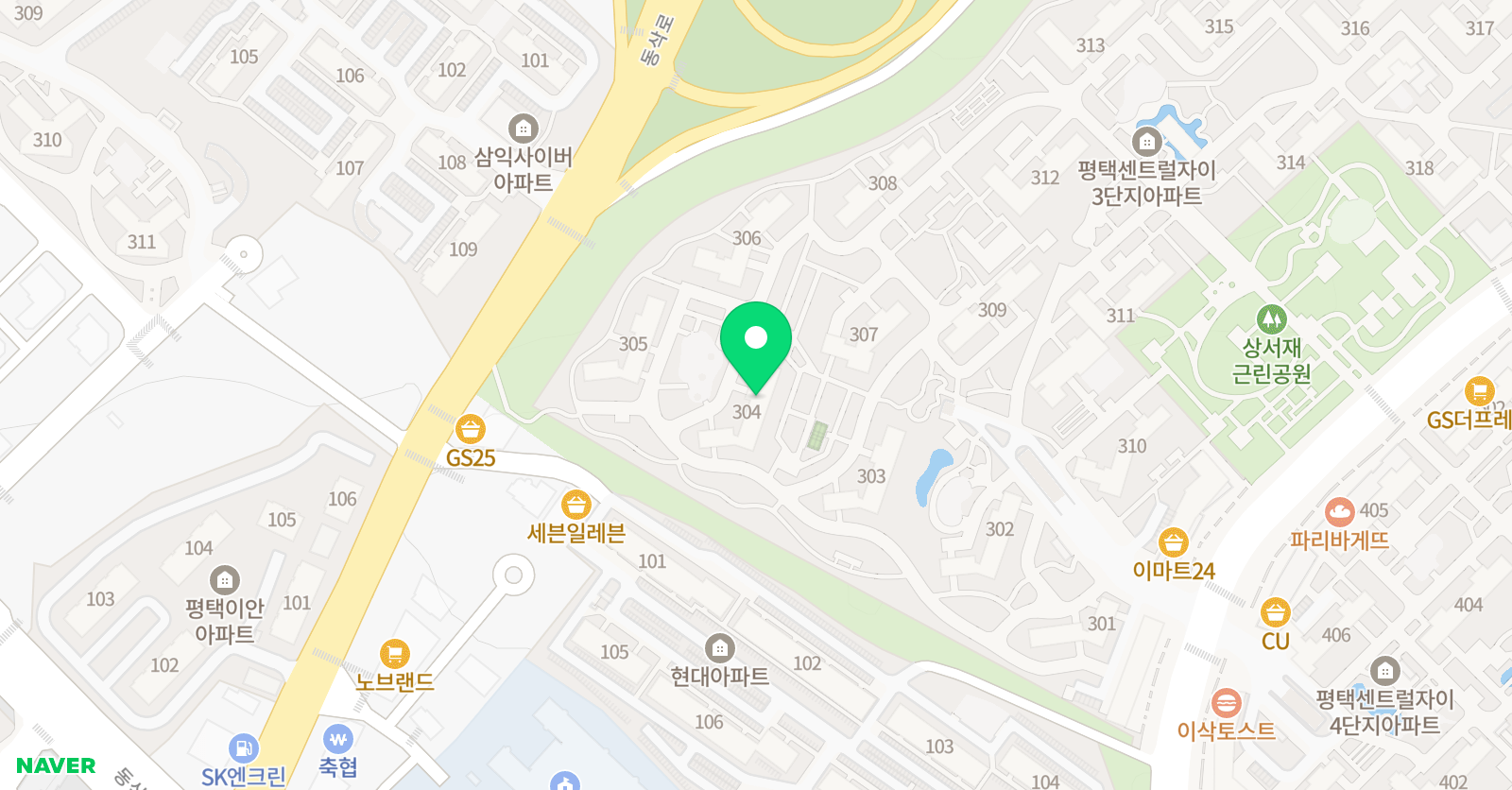 플레이팩토 센트럴자이3단지 교육원 위치