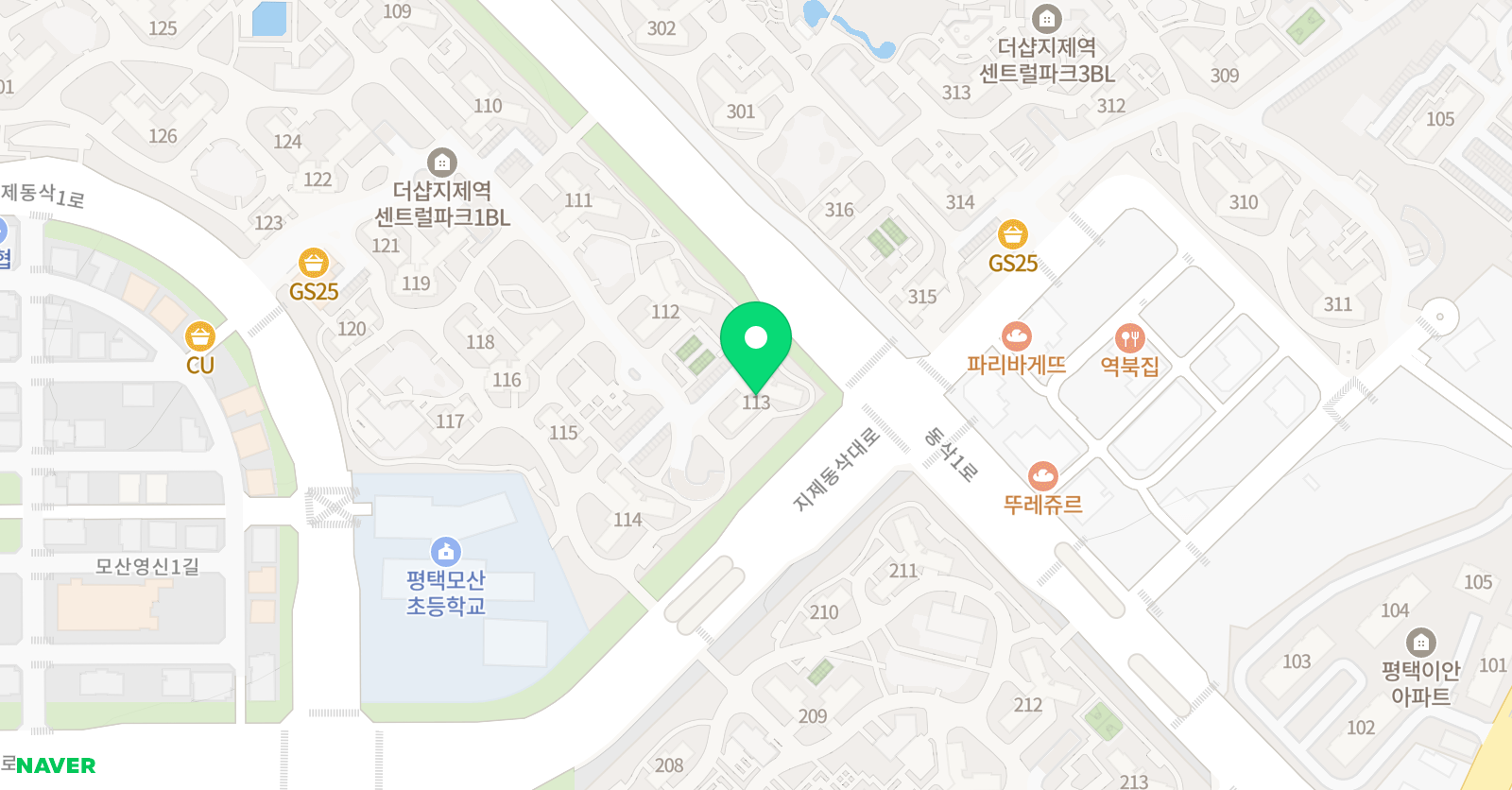 위드 영어학원 위치