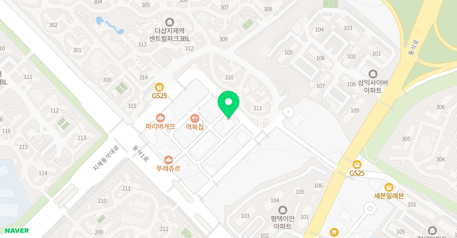 리틀팍스 어학원 평택동삭센터 위치