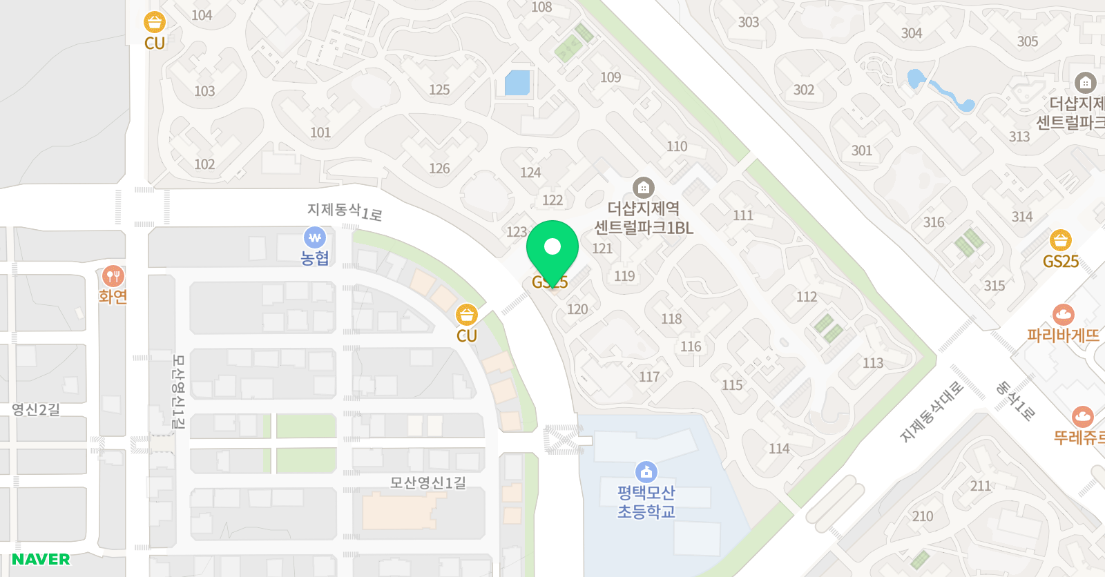 더샾 음악학원 위치