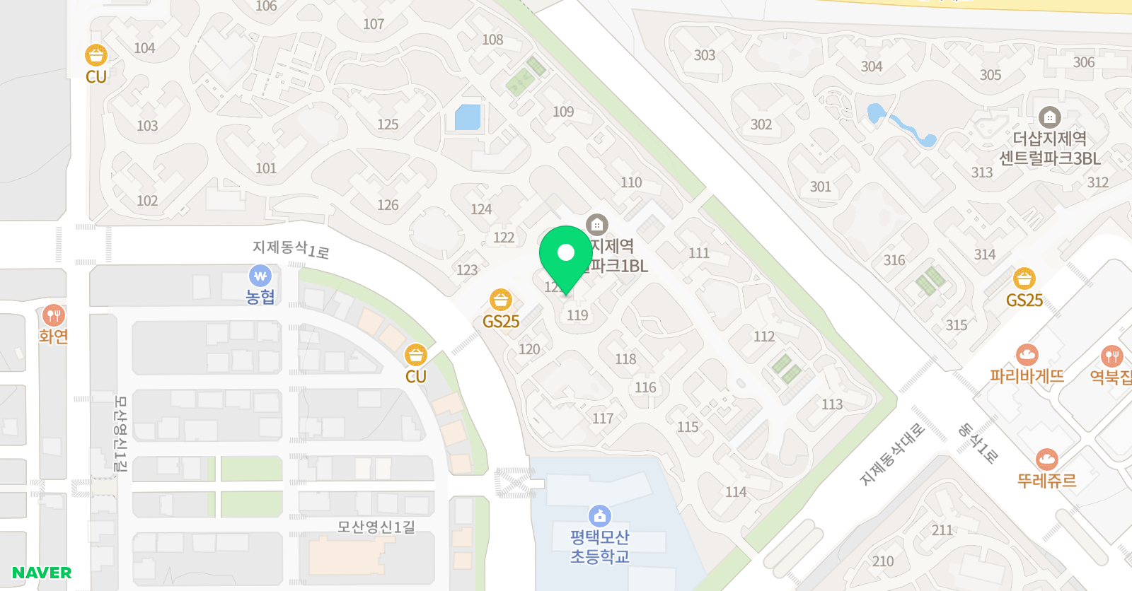 삼성영어 모산초교실 위치