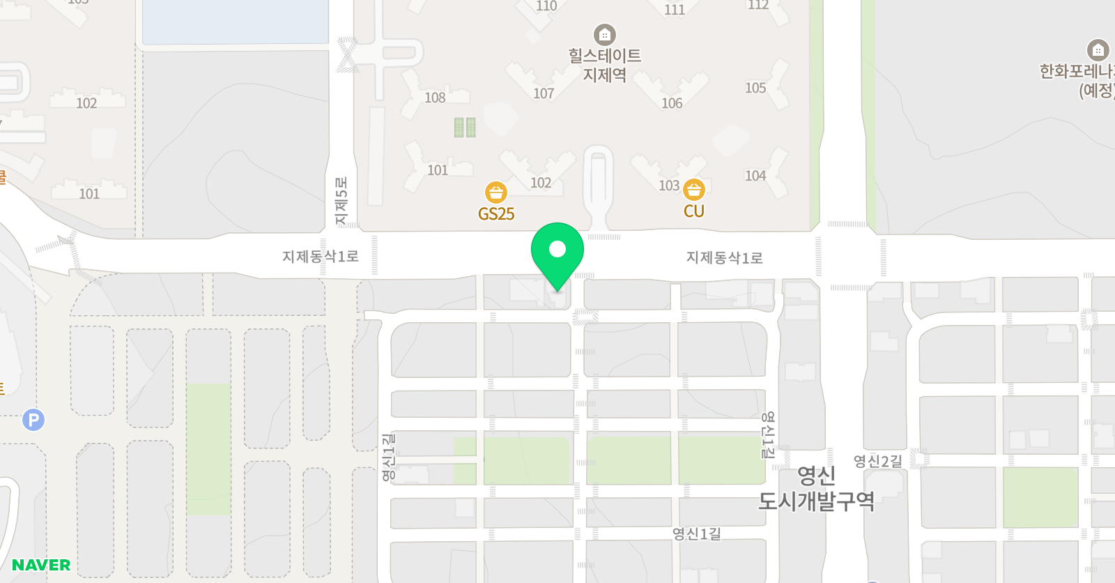 지제힐 음악학원 위치