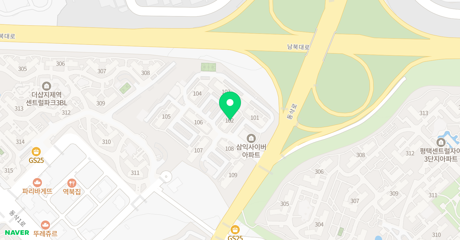 동삭 삼익미술 위치