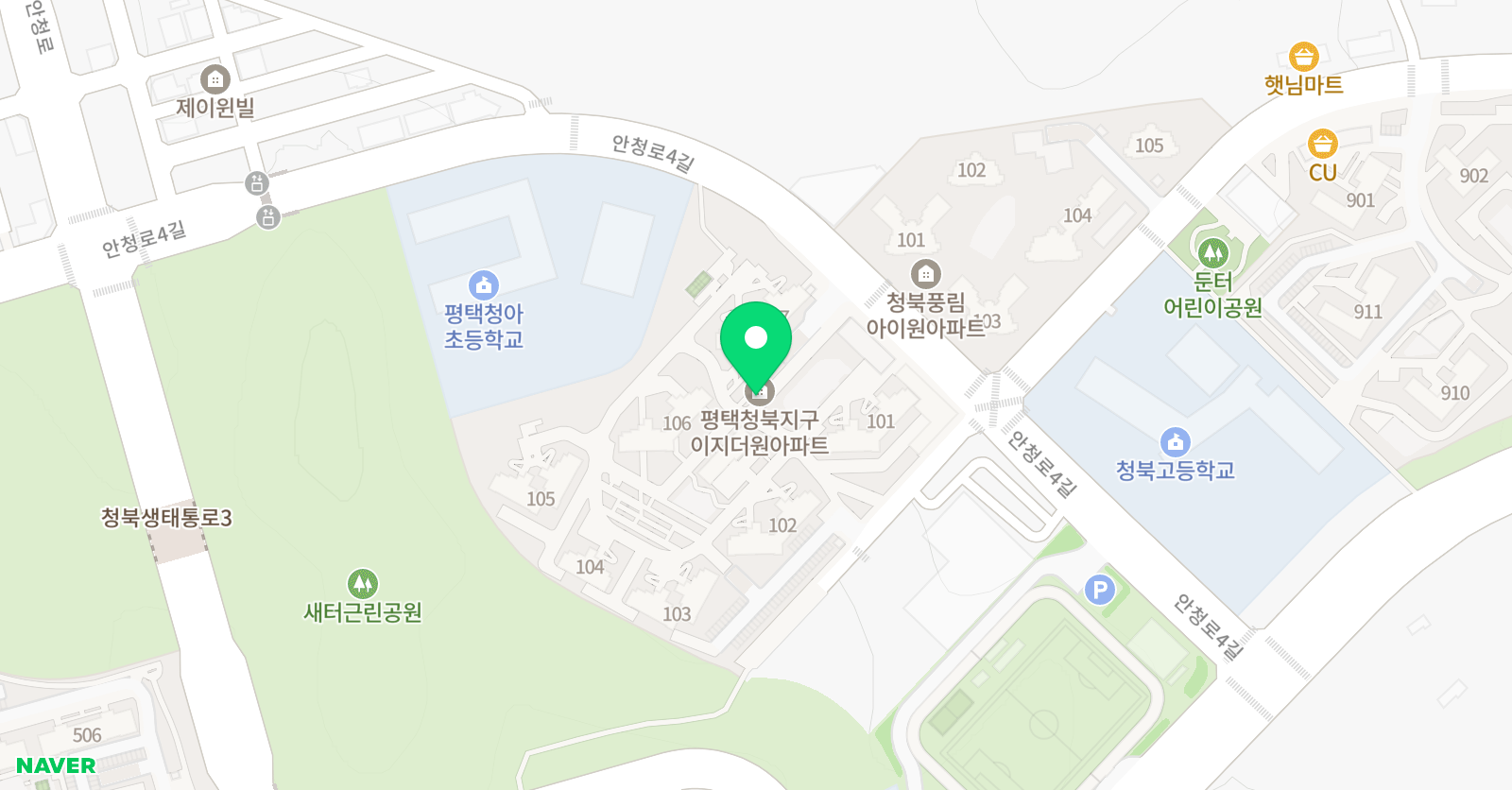 푸르넷 공부방 리사샘공부방 위치