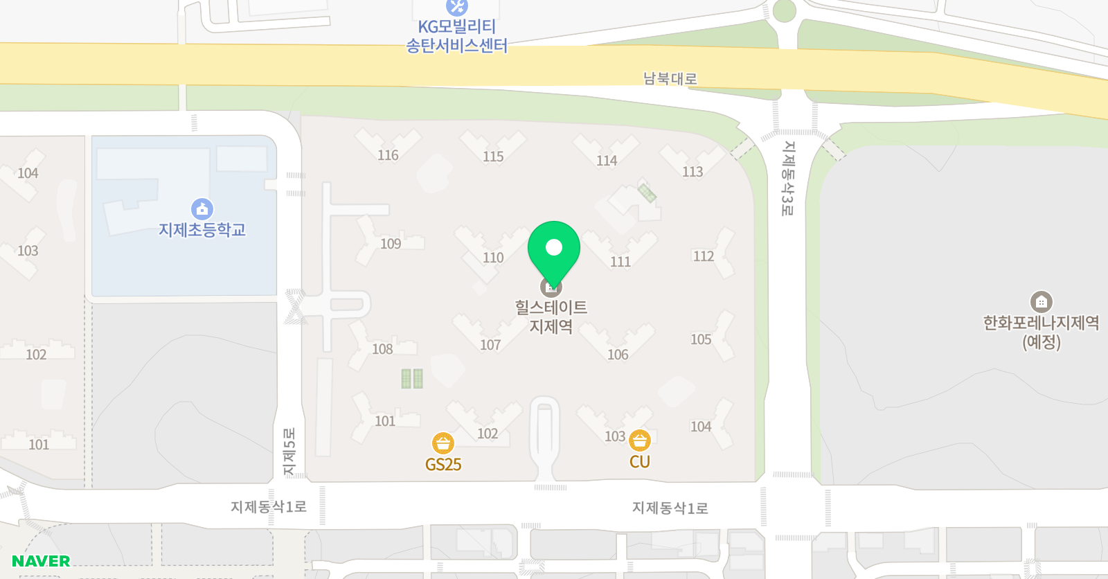 아소비 평택지제역힐스테이트점 위치