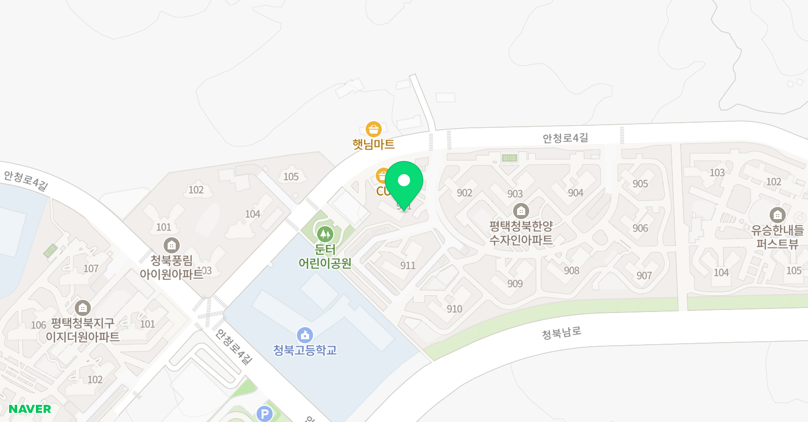 청아트 미술홈스쿨 위치