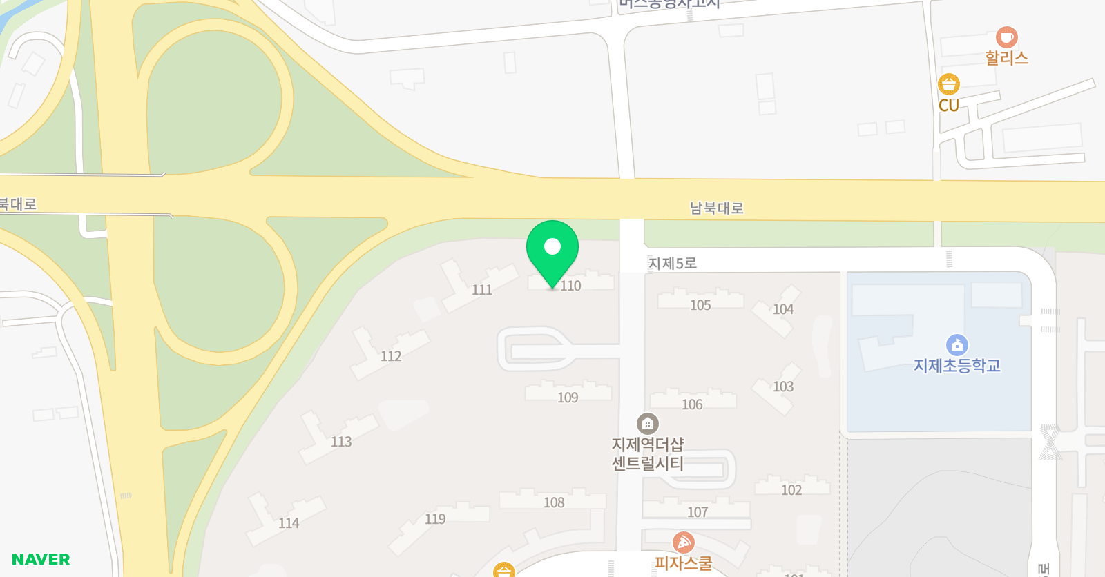 기탄 사고력교실 지제센트럴시티점 위치