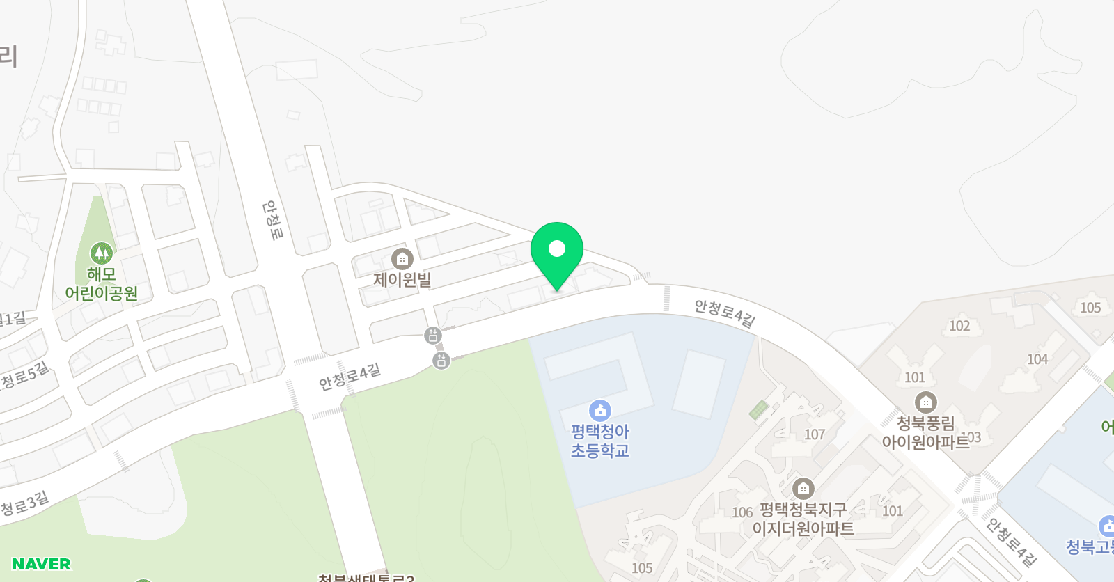 단국대청아 태권도 위치