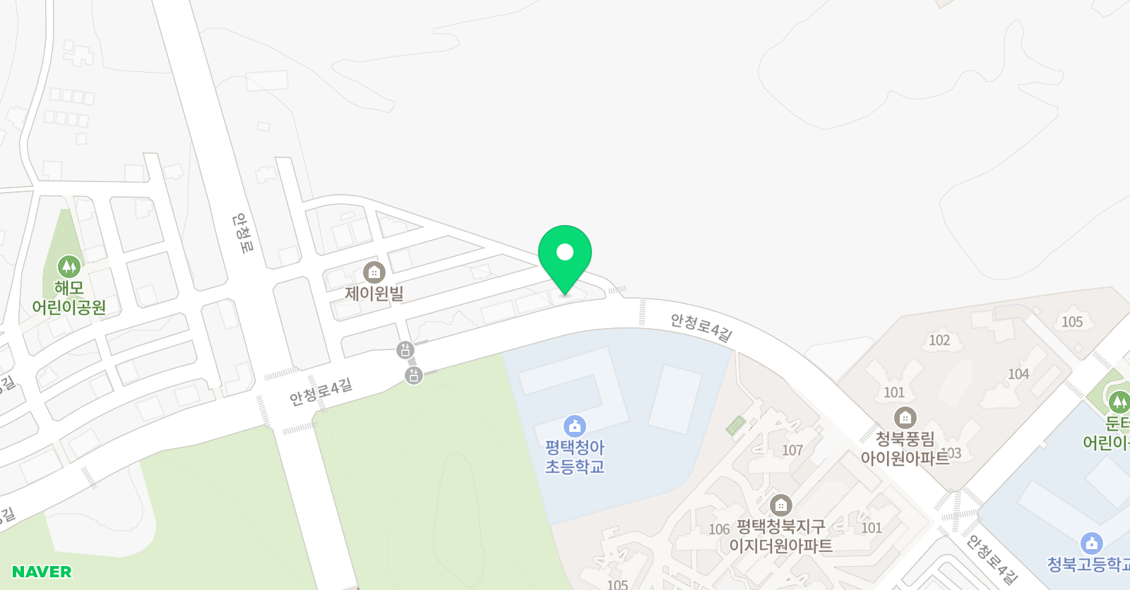 차원이다른영어어학원 위치