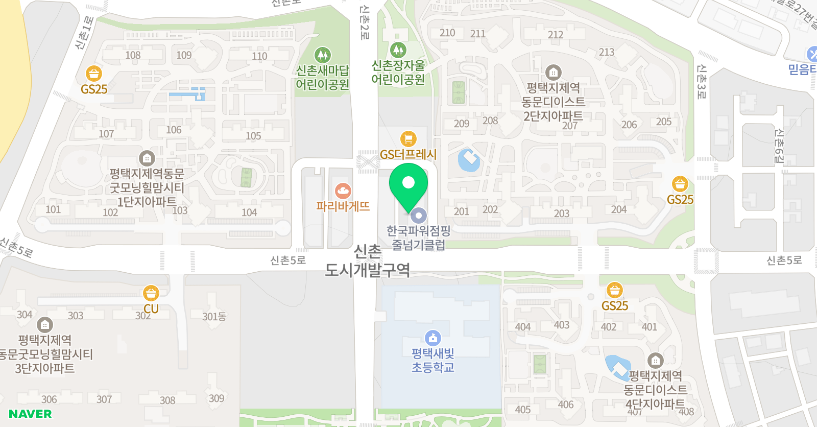 그림숲 미술 위치
