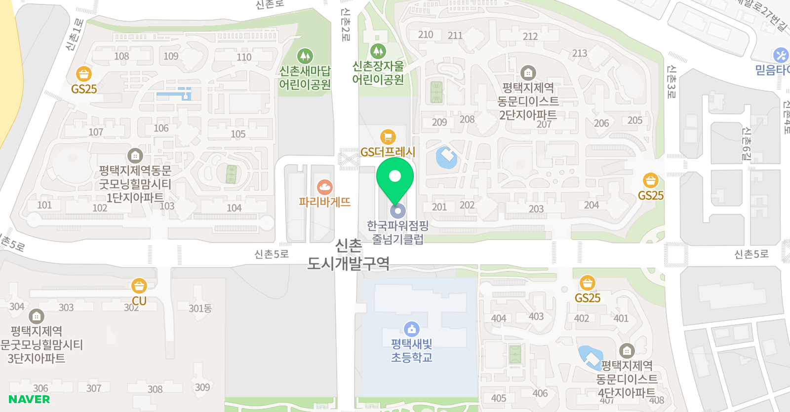김정훈챠밍복싱센터 칠원동점 위치