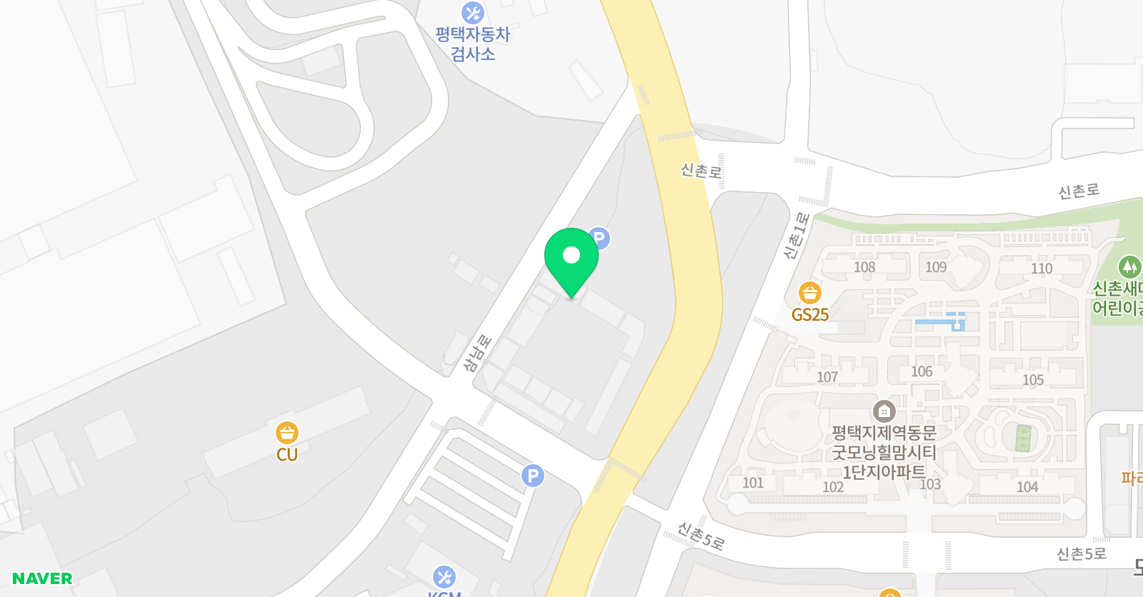 FC평택 타이거 위치