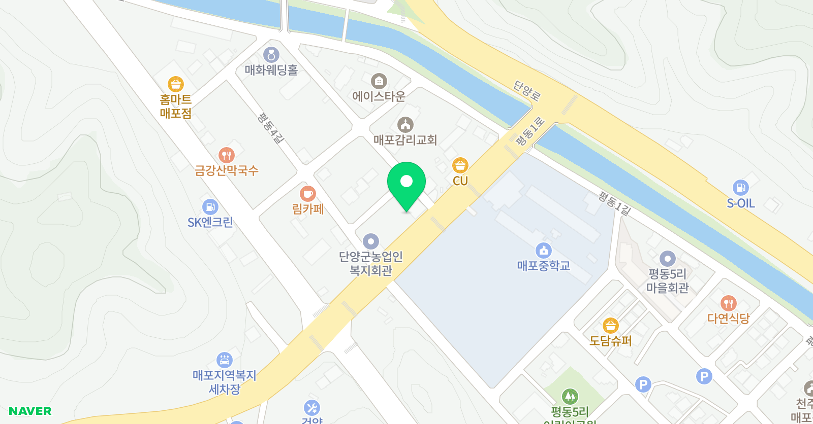 매포 입시학원 위치