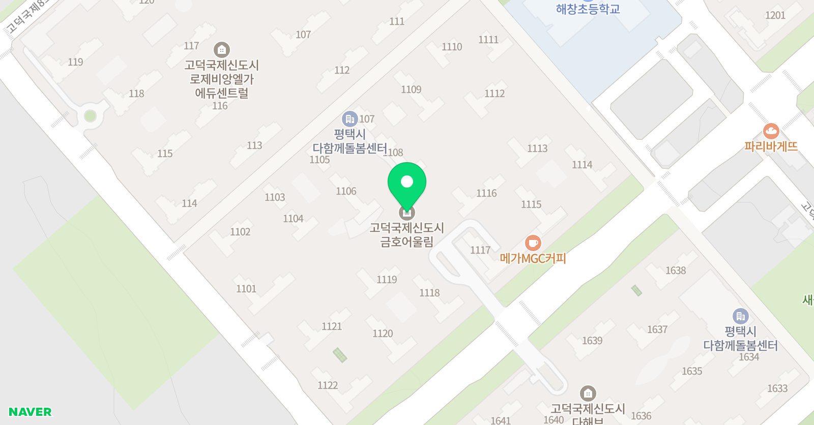 푸르넷공부방 어울림 위치