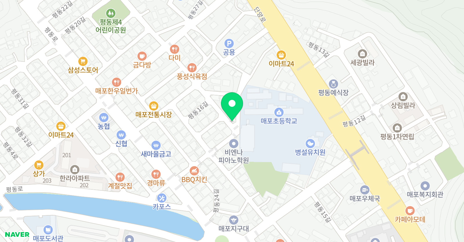 피아노숲 위치