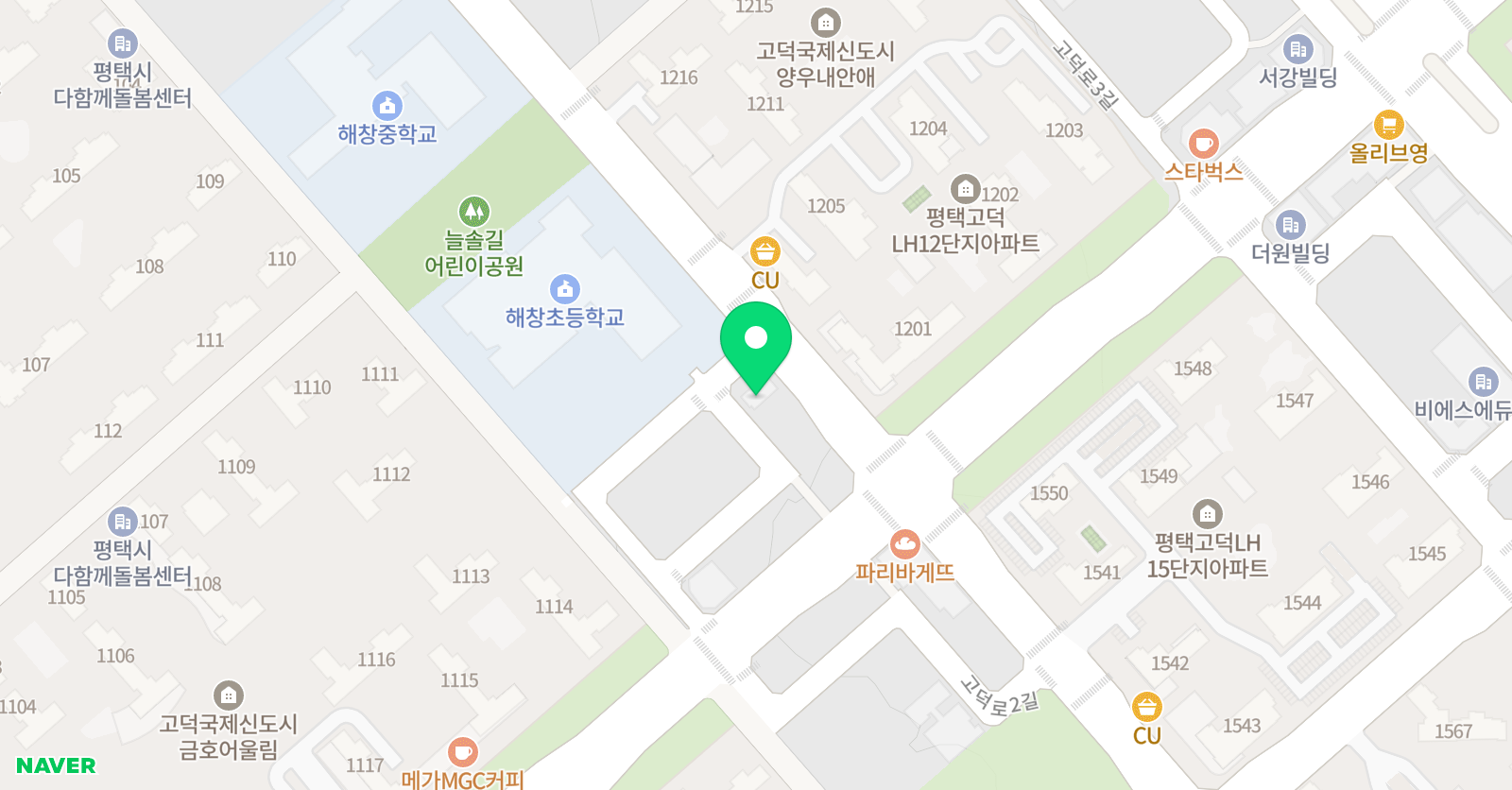 셀파우 등생교실 삼성영어 해창점 위치