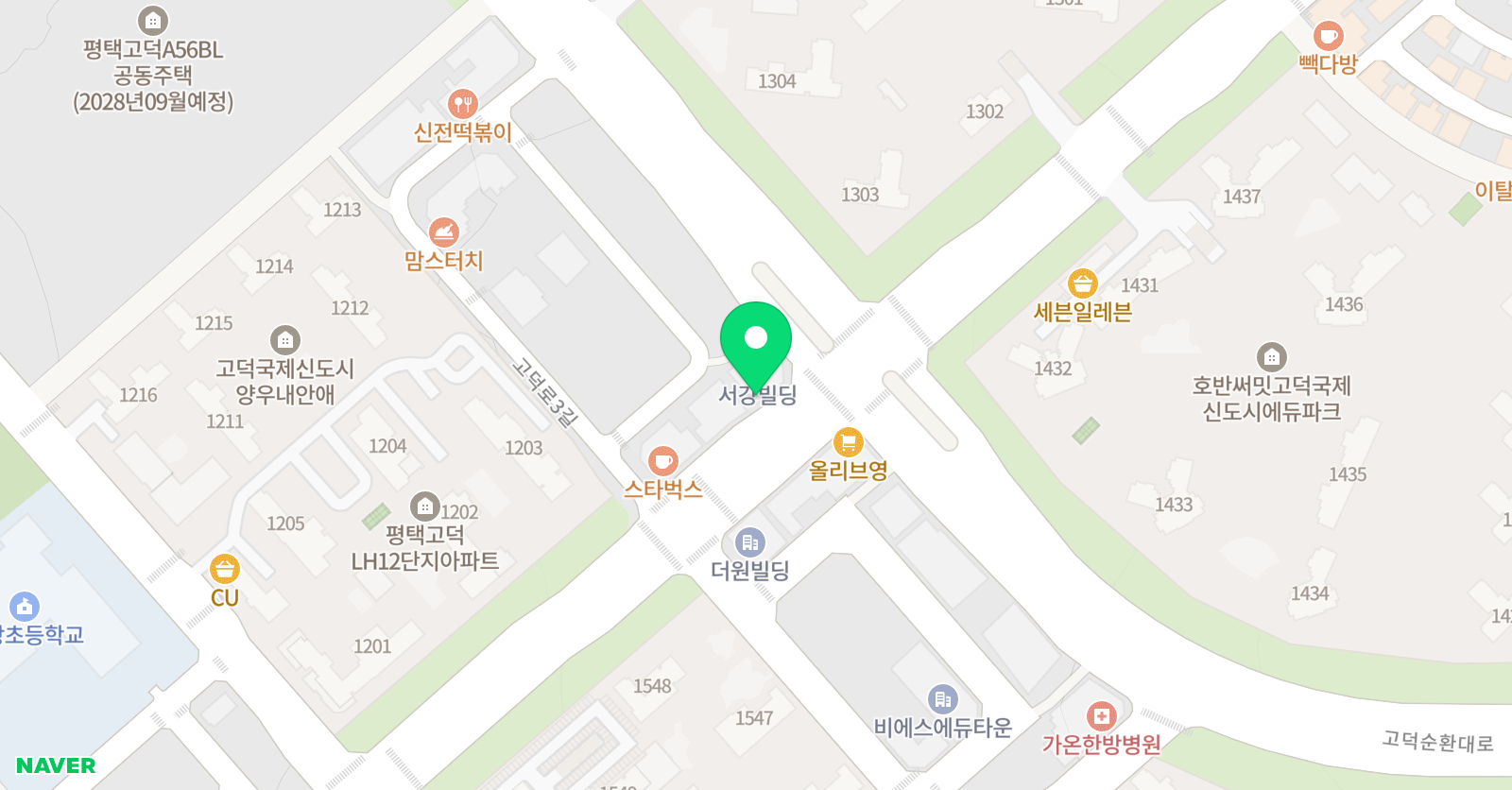 DYB최선 어학원 평택국제캠퍼스 위치