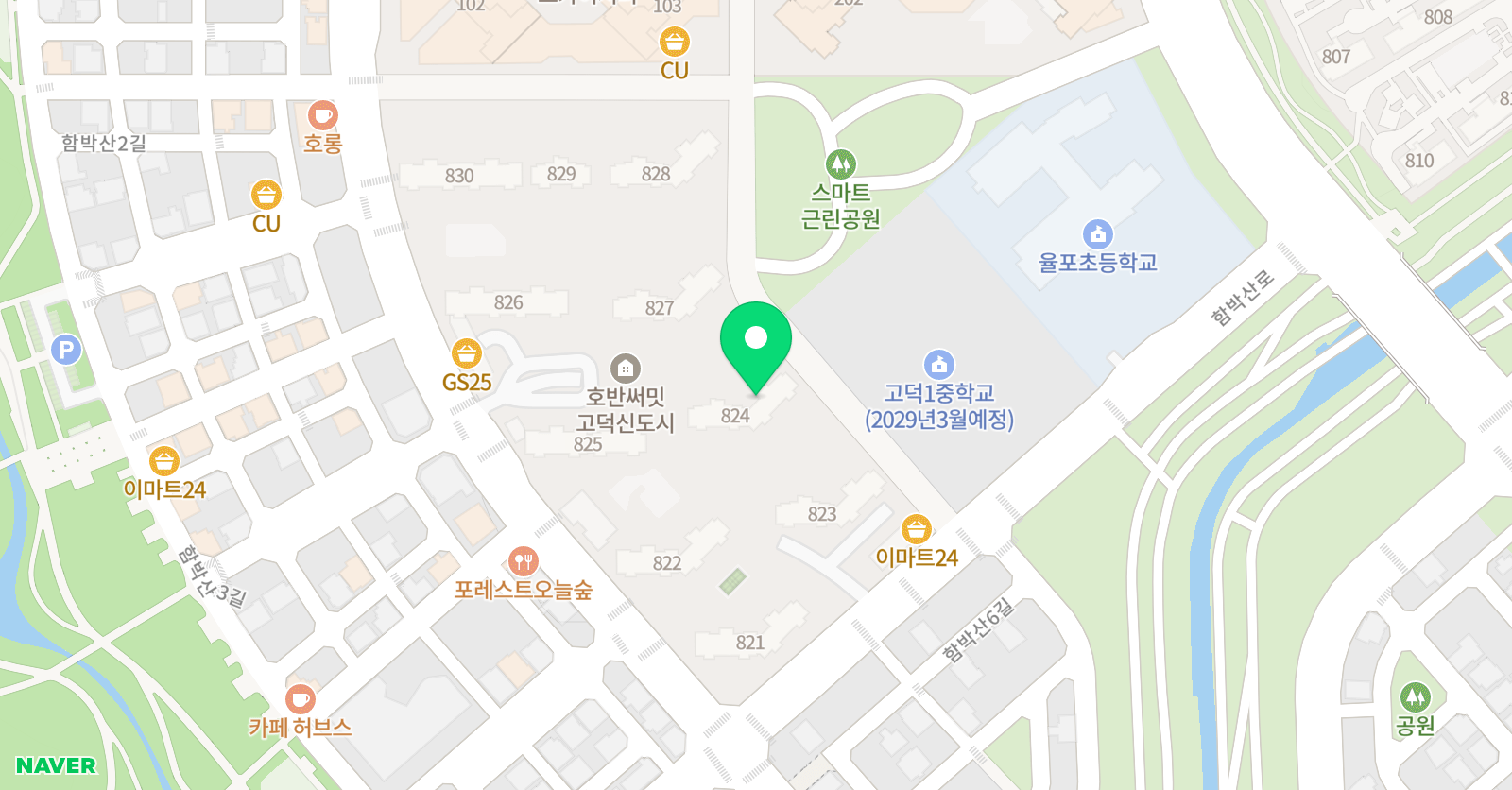 나무 수학 위치