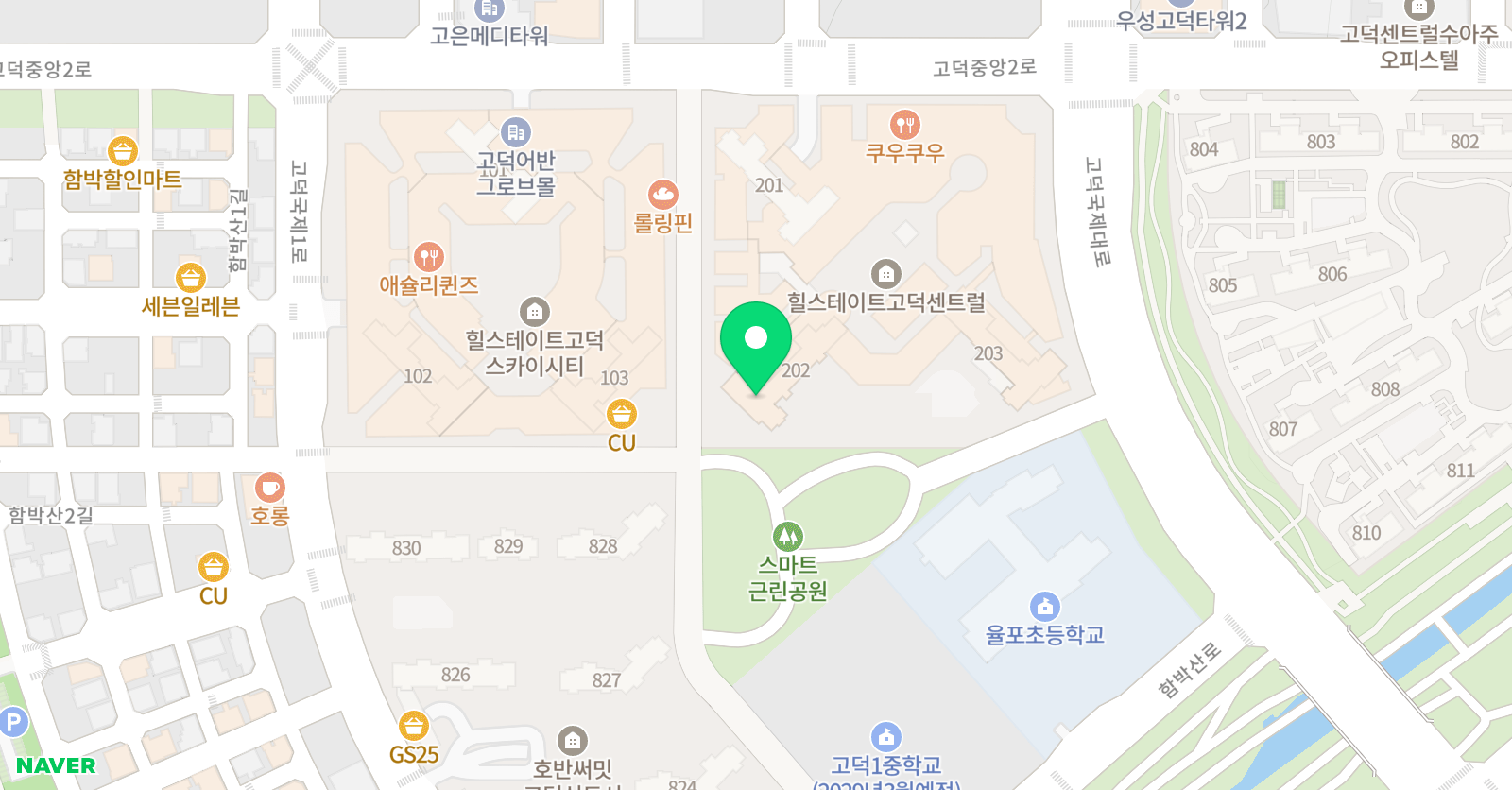 아소비 아소비 평택고덕힐스테이트센트럴점 위치