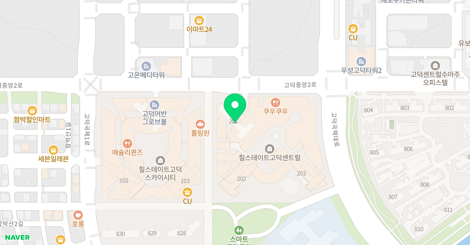 쌤과통하는 수학교습소 위치