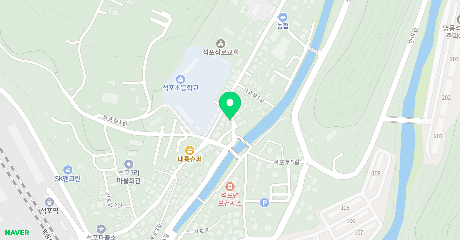 무지개 피아노 위치