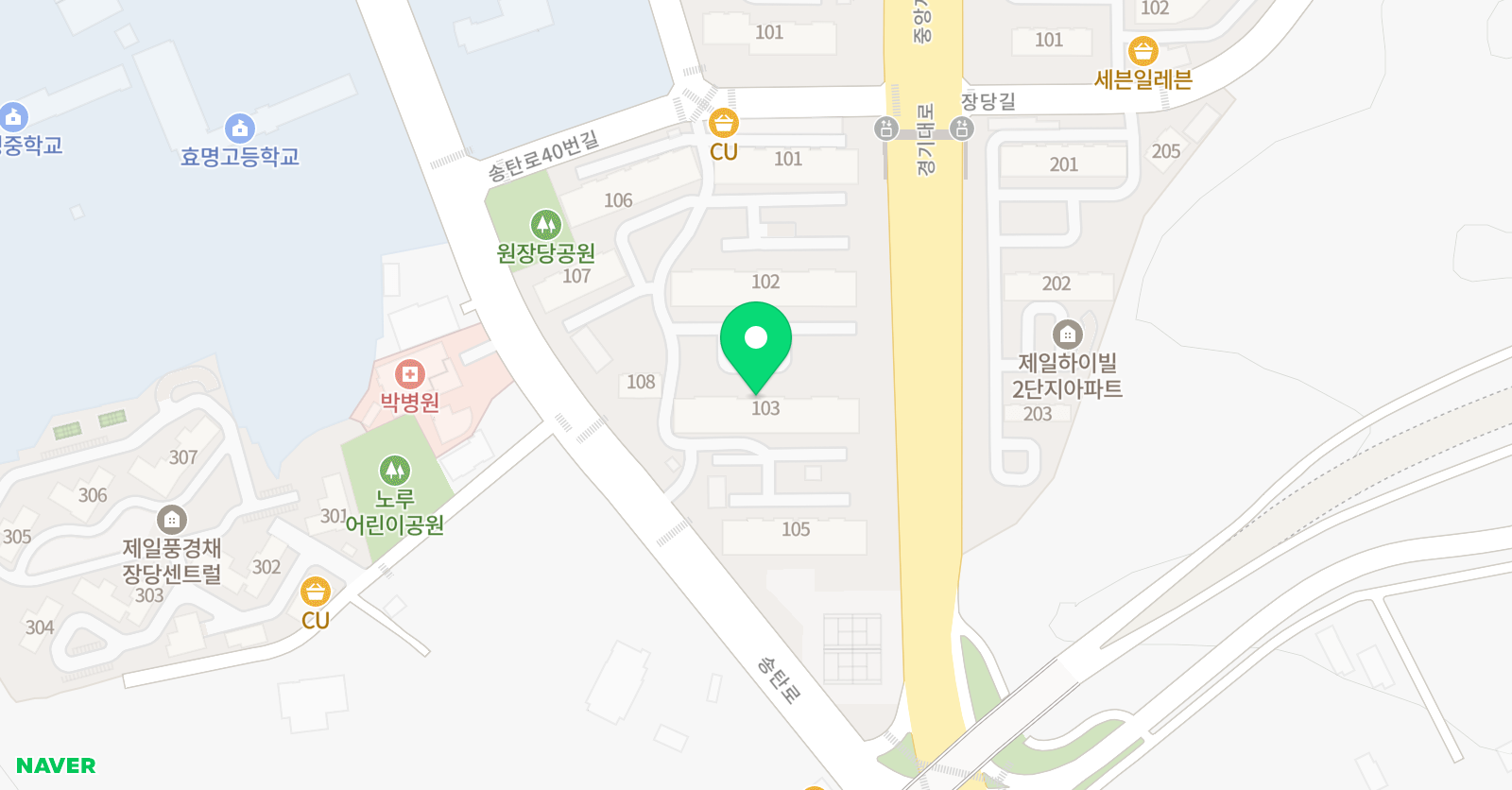 플레이팩토 장당제일1차점 위치