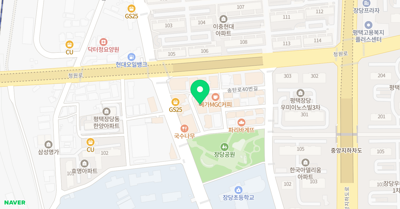 스타더스트 실용음악&댄스학원 위치
