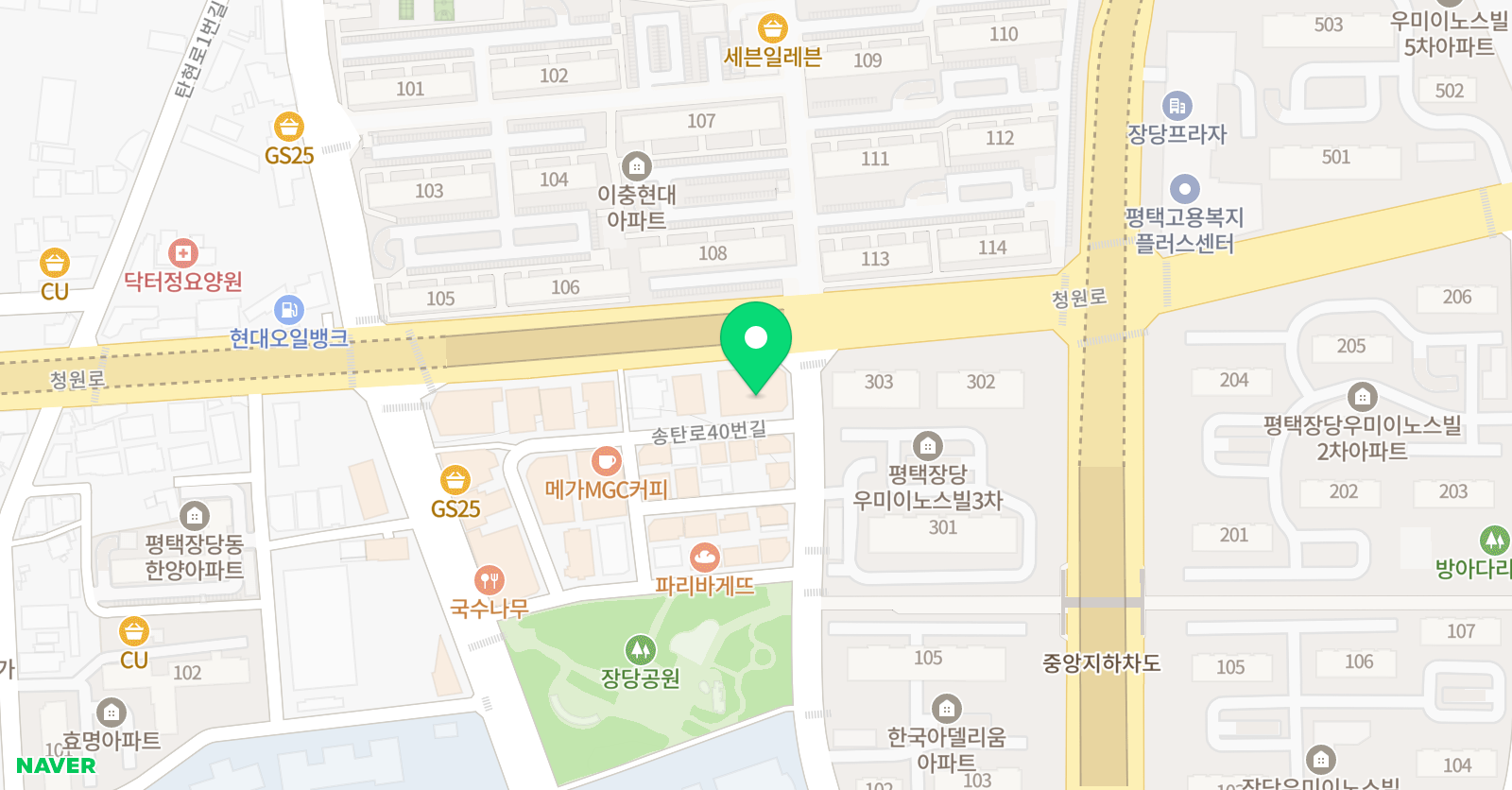 터치잉글리시 영어학원 위치