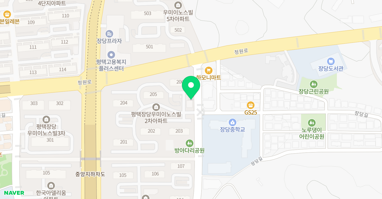 리즈 음악학원 위치