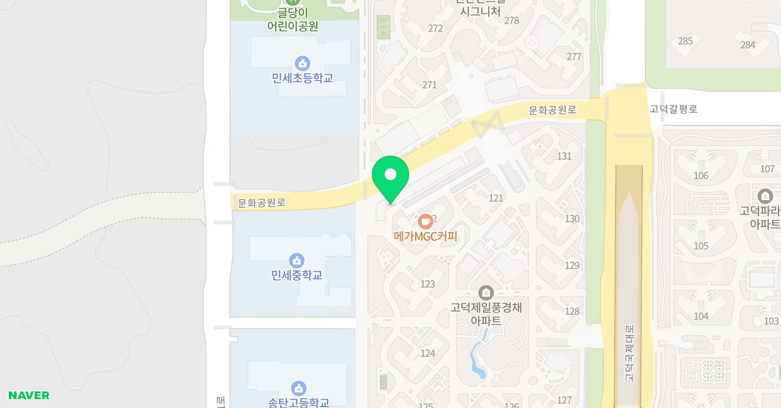 용인대석사승리 태권도 위치