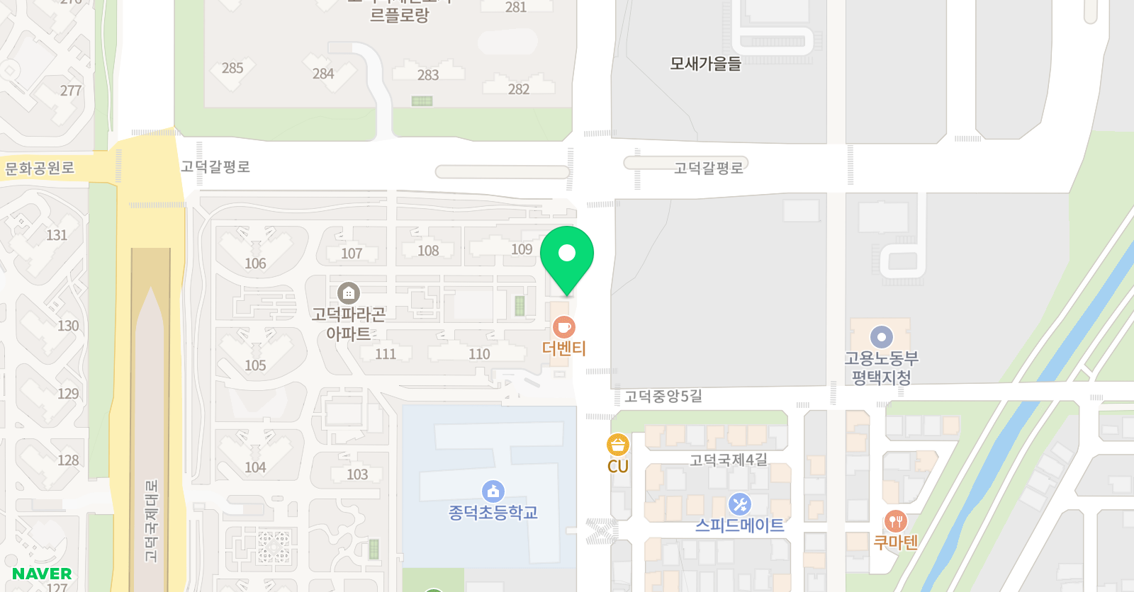 엠베스트SE 학원 위치