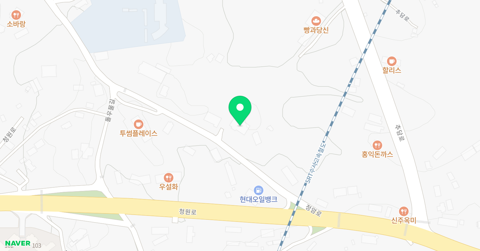 꼬바기 영재학원 위치
