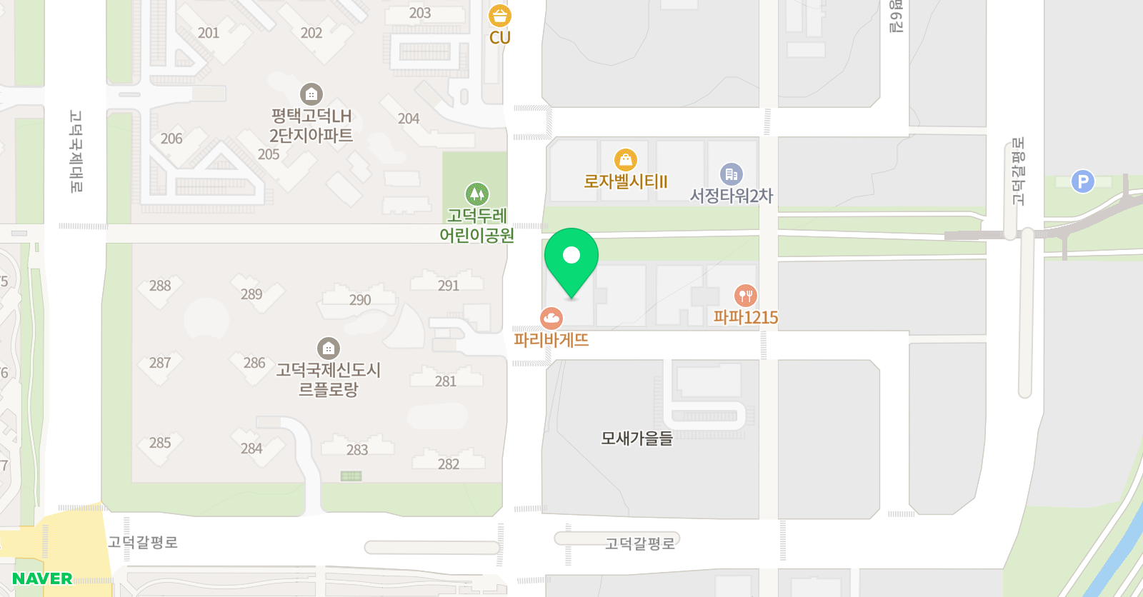 올바른길 수학학원 위치