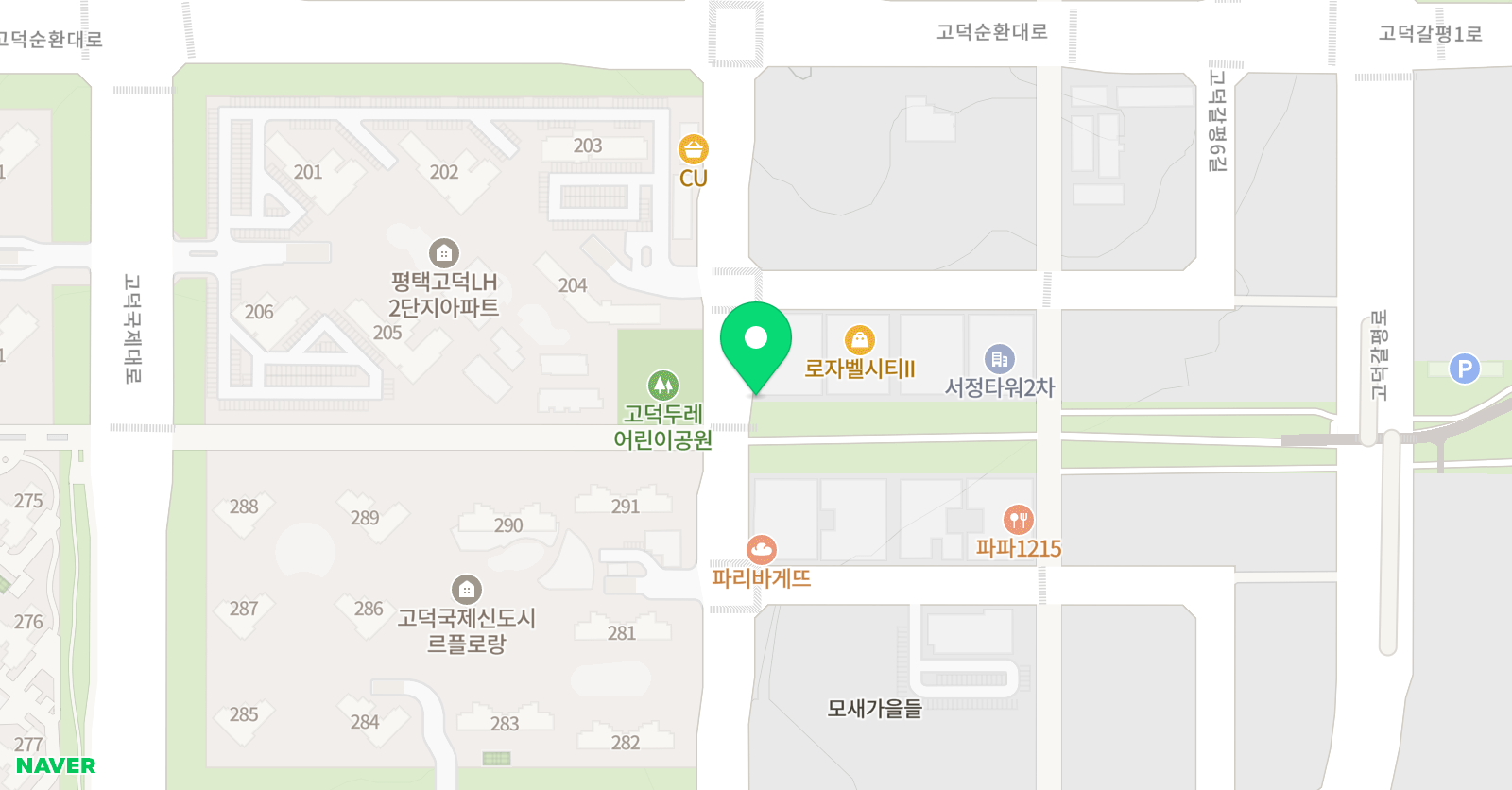 리드인 독서논술학원 종덕점 위치