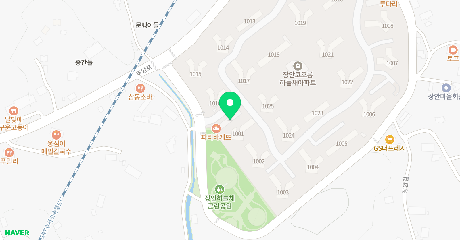 정글북캐피타운 영어 위치