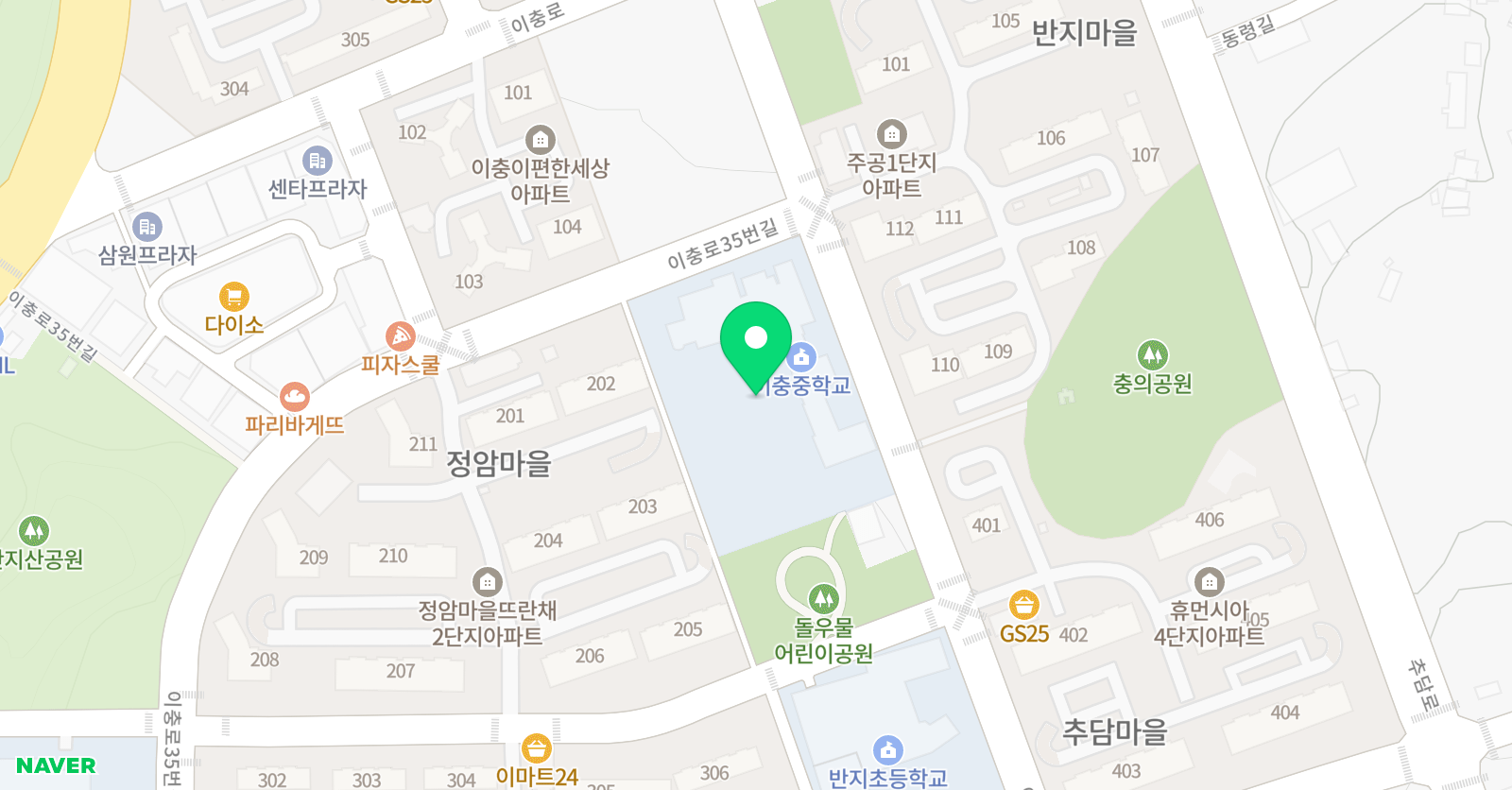 영어학원 수학학원 초등중등고등보습학원 소수정예 내신관리 위치