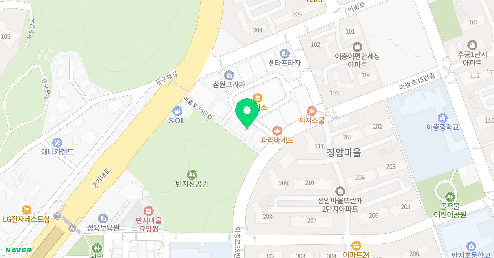 평택차이랑 학원 위치